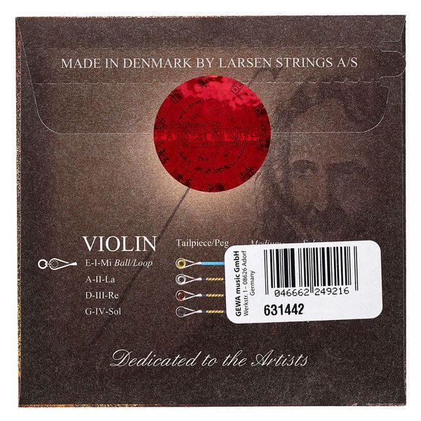 Larsen Il Cannone Violin String E Med Thomann België