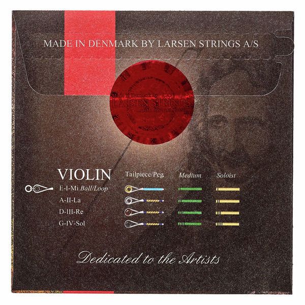 Larsen Il Cannone Violin String E Sol
