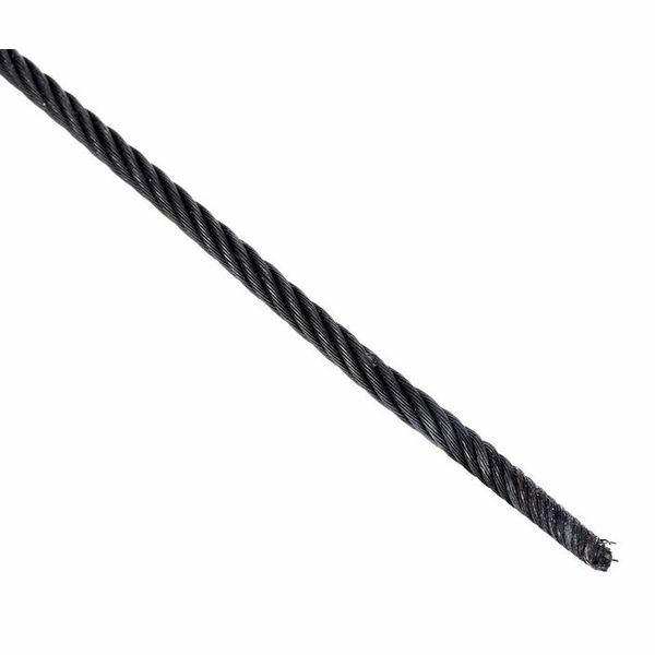 Stairville Steelwire Safety 300cm/5mm Bk