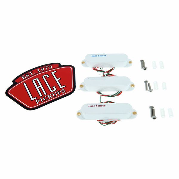 Lace Pickups Sensor Pack Red/Silver/Blue WH