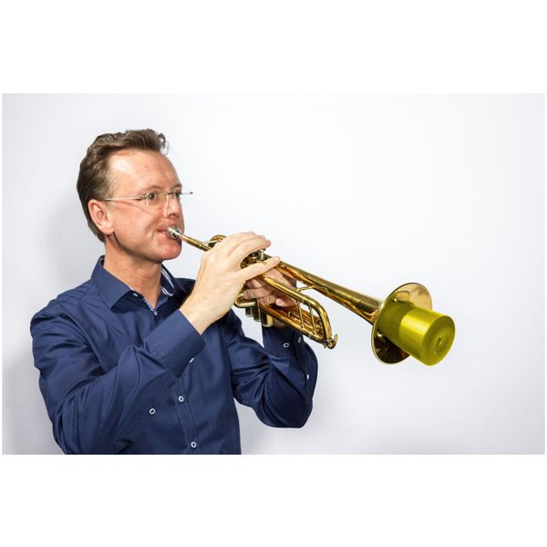 Vhizzper Warm Up Mute Trumpet Yellow Thomann United Arab Emirates