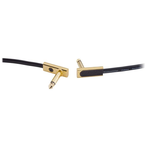 Rockboard Flat Patch Cable Gold 80 cm