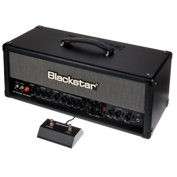 Blackstar HTV100MK3 Gitarren-Verstärkerkopf – 100W, Mit CabRig, ISF, Saubere & Overdrive-Kanäle, Schwarz