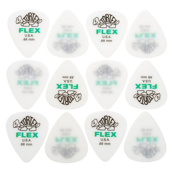 Dunlop Tortex Flex Picks 0,88 12