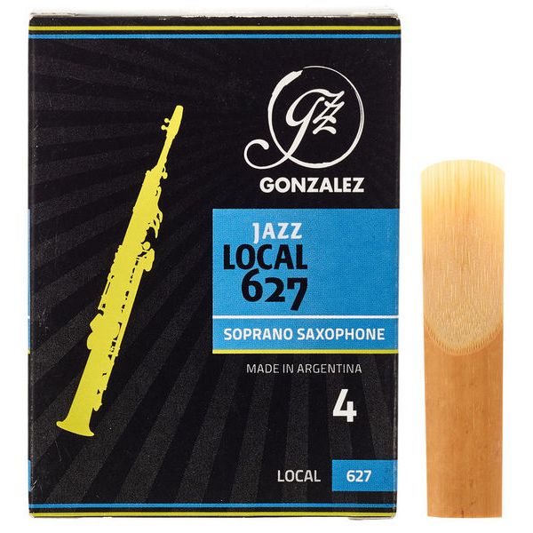 Jazz Local 627 4 Gonzalez Soprano Sax Reeds 