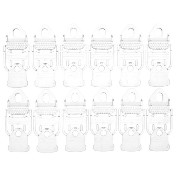 Holdon Mini Clip Clear 12pcs Pack