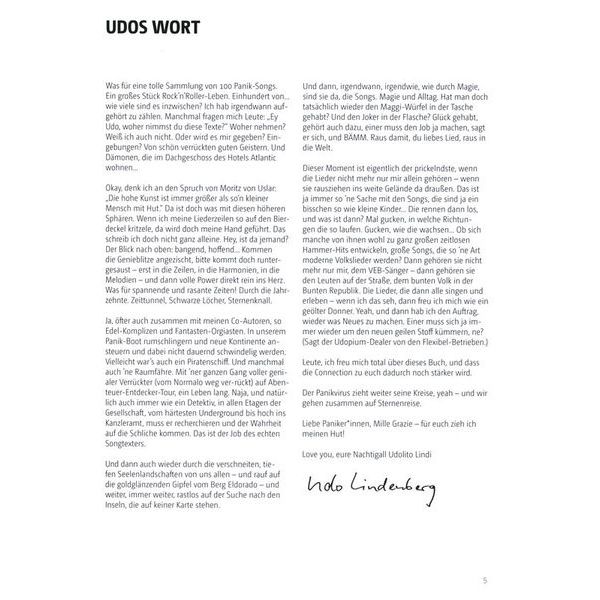Bosworth Udo Lindenberg Perlensammlung