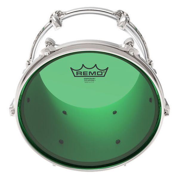 15 Remo Emperor Colortone Green Drumhead 