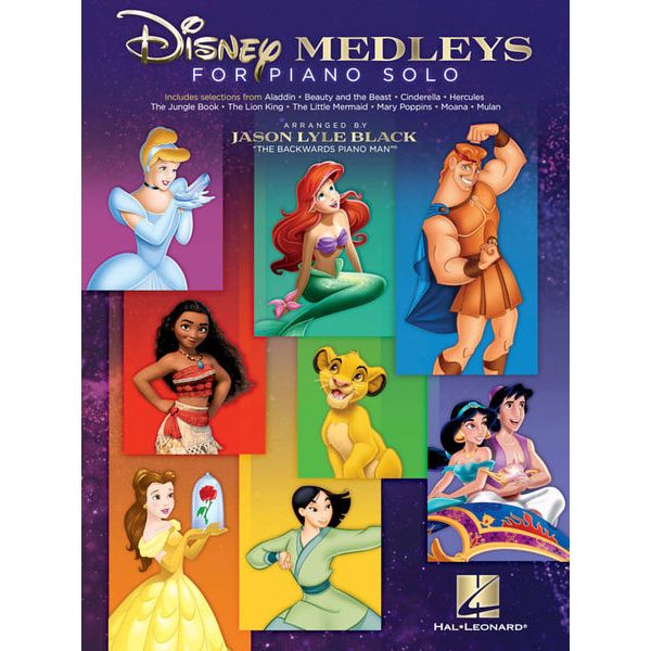 Hal Leonard Disney Medleys For Piano Solo
