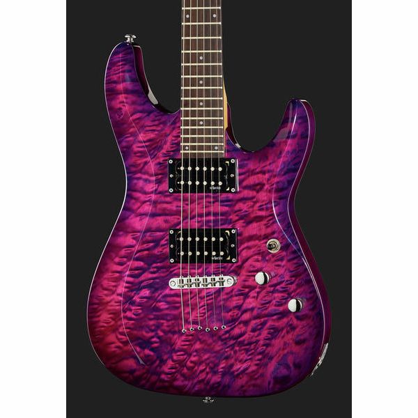 限定 クーポン10% シェクター SCHECTER エレキギター マゼンタ C-6