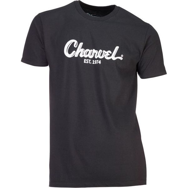 Charvel T-Shirt Charvel Black Logo L