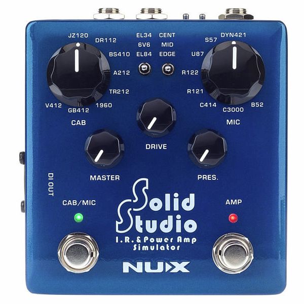 Nux Solid Studio IR & Pow Amp Sim