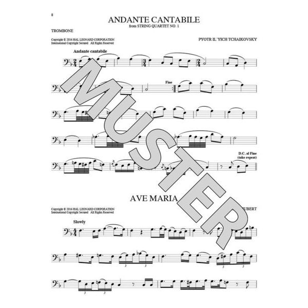Hal Leonard 101 Classical Themes Trombone