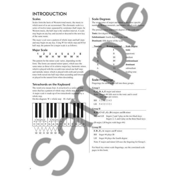 Hal Leonard All-In-One Piano Scales,Chords