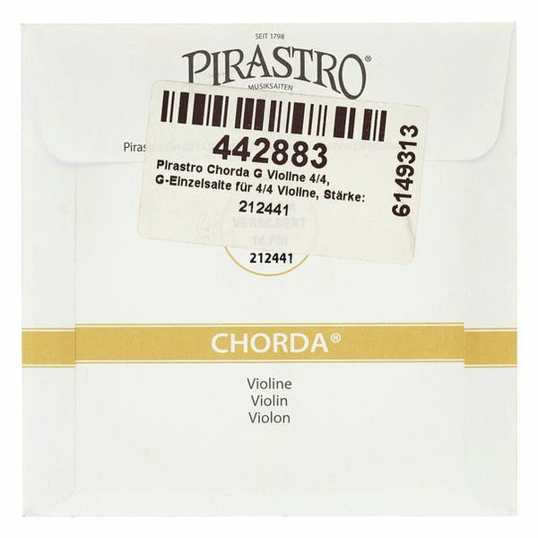 Pirastro Chorda G Violin 4/4