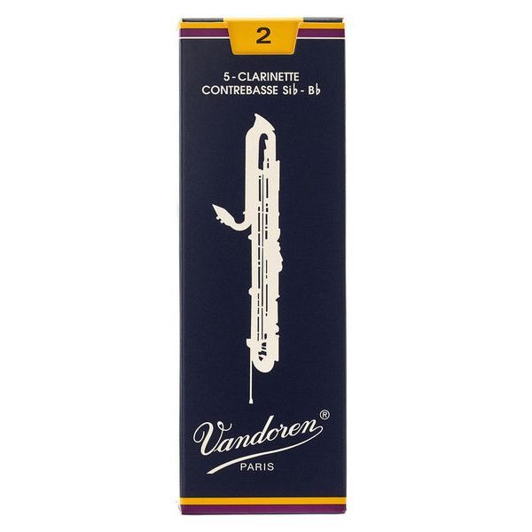 Vandoren Classic Blue Contrab. Clar 2.0