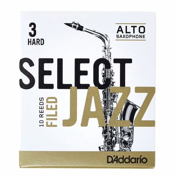 DAddario Woodwinds Select Jazz Filed Alto 3H