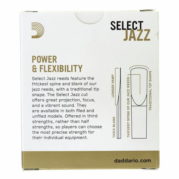 DAddario Woodwinds Select Jazz Filed Soprano 4S