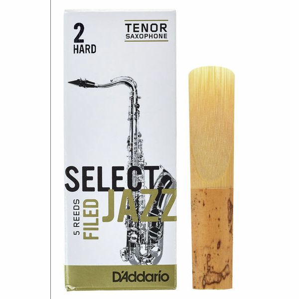 DAddario Woodwinds Select Jazz Filed Tenor 2H