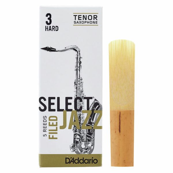 DAddario Woodwinds Select Jazz Filed Tenor 3H