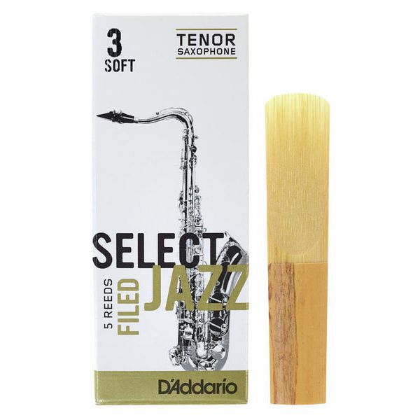 DAddario Woodwinds Select Jazz Filed Tenor 3S