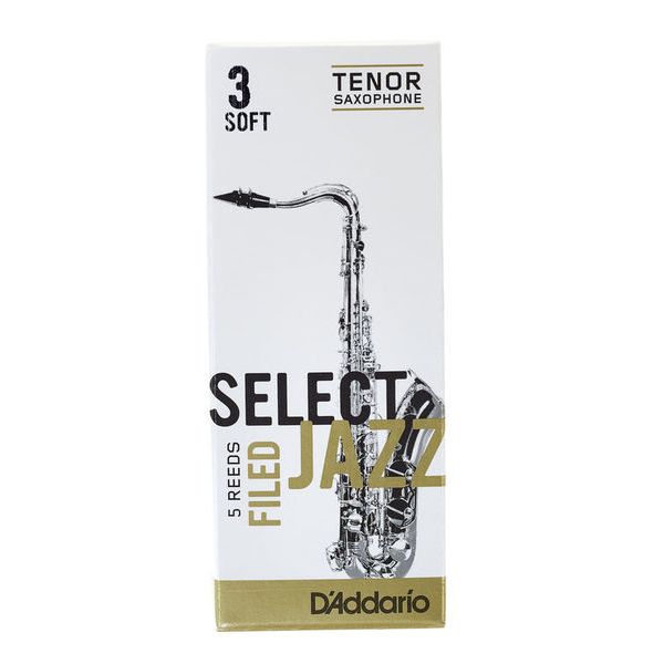 DAddario Woodwinds Select Jazz Filed Tenor 3S