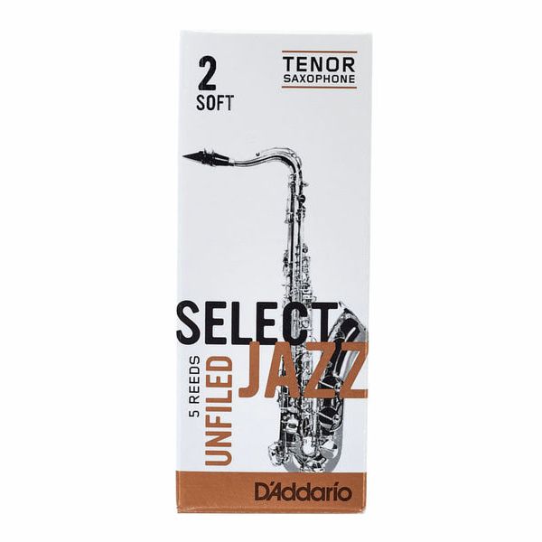 DAddario Woodwinds Select Jazz Unfiled Tenor 2S