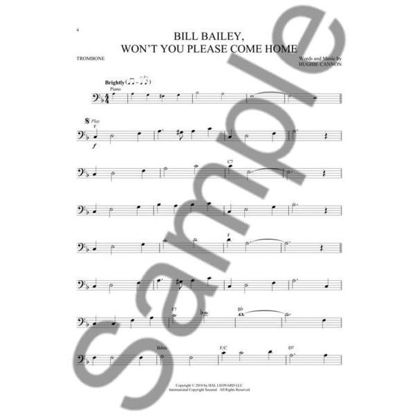 Hal Leonard Dixieland Favorites Trombone