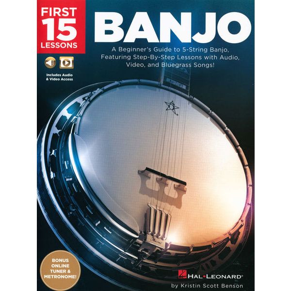 Hal Leonard First 15 Lessons: Banjo