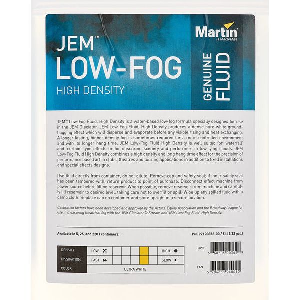 Martin by Harman JEM Low-Fog 5l High Density