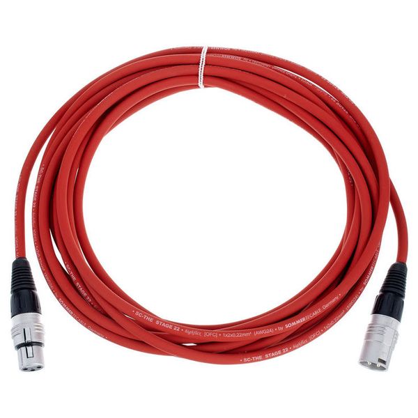 Sommer Cable Stage 22 SGHN RD 6,0m