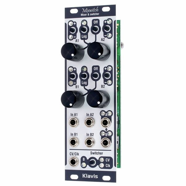 Mixwitch Voltage & clock-controlled analog switch with mixers 