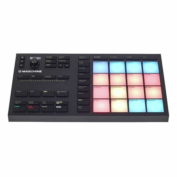 Native Instruments MASCHINE MIKRO MK3 Drum Controller and Production System for Windows and Mac Bundle with Blucoil USB Type-A Mini Hub with 4 USB Ports and 3-FT USB 2.0 Type-A Extension Cable