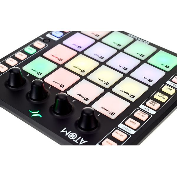PRESONUS ATOM 16 Pad USB MIDI RGB DJ Controller+Software+Headphones+Mic+Cable 