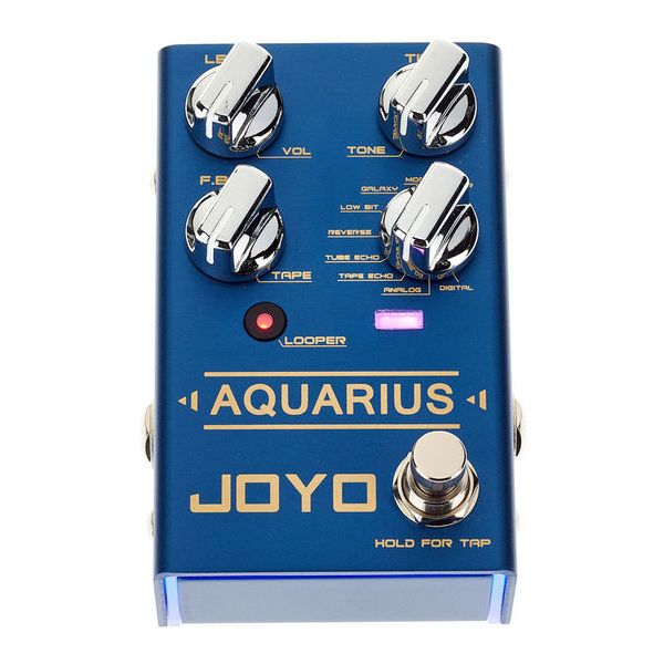 La Pédale d’effet Joyo R-07 Aquarius Delay+Looper – Photos, Tests & Avis