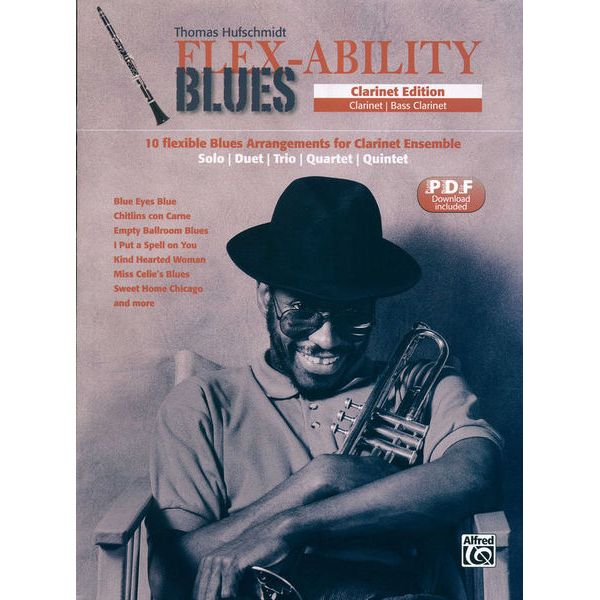 Alfred Music Publishing Flex-Ability Blues Clarinet