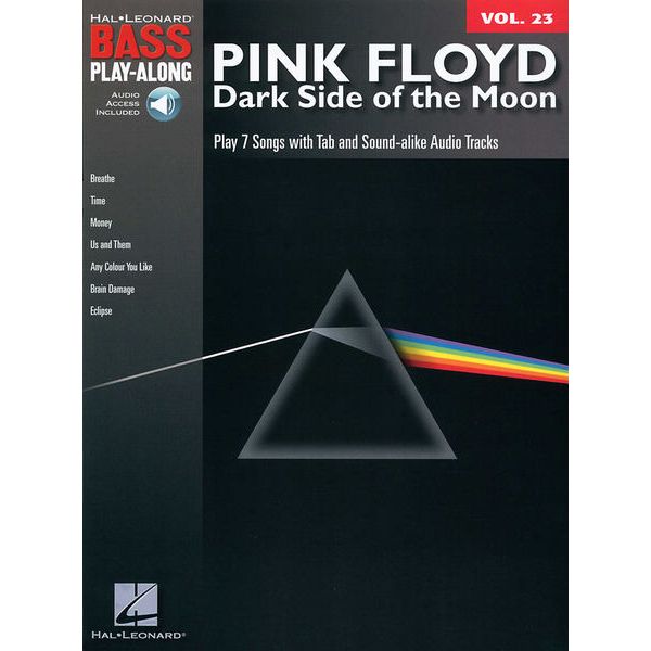 Hal Leonard Bass Play-Along Pink Floyd