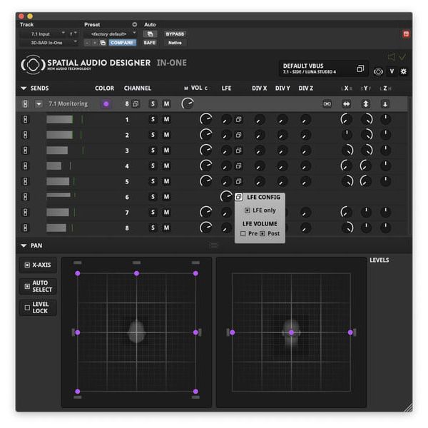 New Audio Technology Spatial Audio Designer In-One