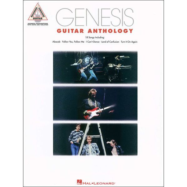 Hal Leonard Genesis Guitar Anthology