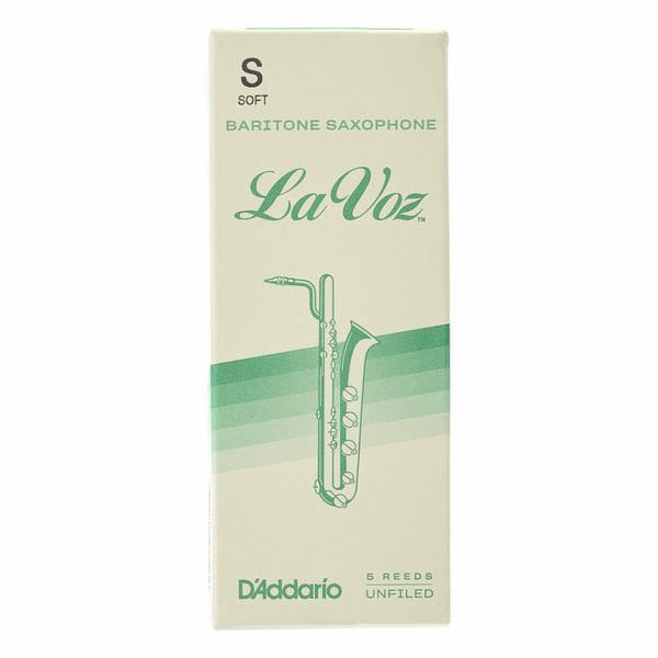 DAddario Woodwinds La Voz Baritone Saxophone S