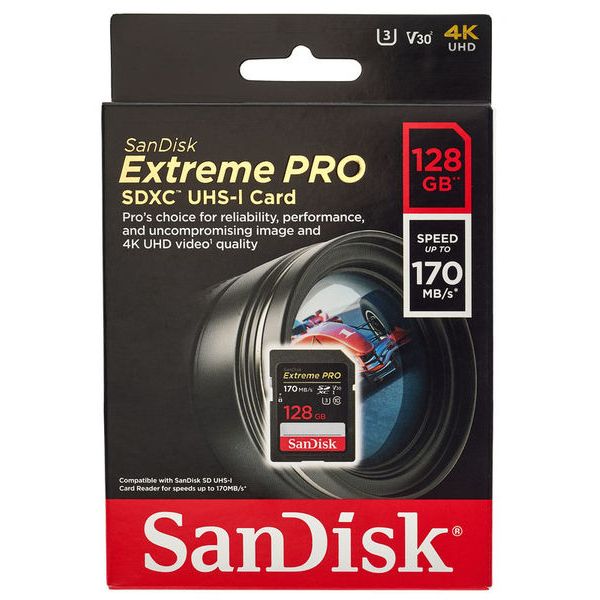 SanDisk Extreme Pro SDXC 128GB