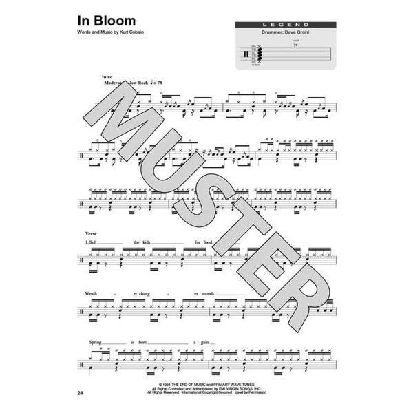 Hal Leonard Drum Play-Along Nirvana