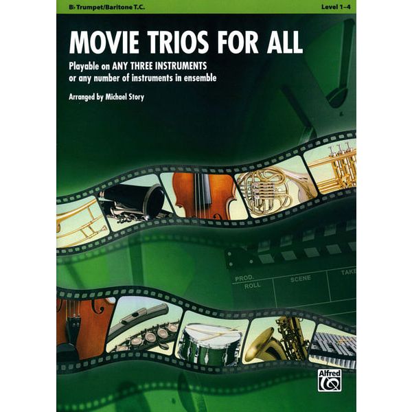 Alfred Music Publishing Movie Trios For All Trumpet
