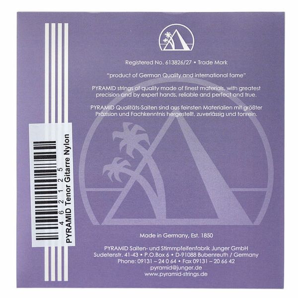 Pyramid Nylon Tenor Guitar Strings Thomann UK