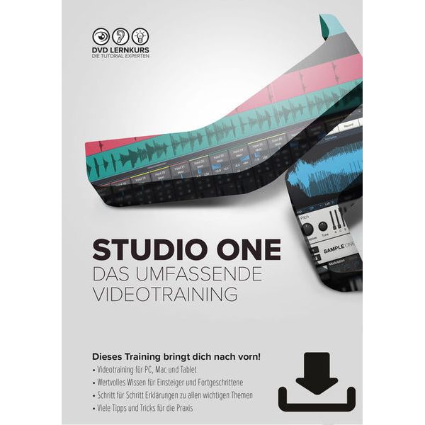 DVD Lernkurs Hands on Presonus Studio One