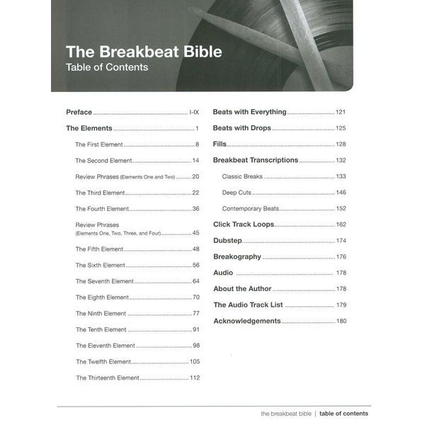 Hudson Music The Breakbeat Bible