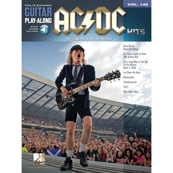 Hal Leonard Guitar Play-Along AC/DC Hits