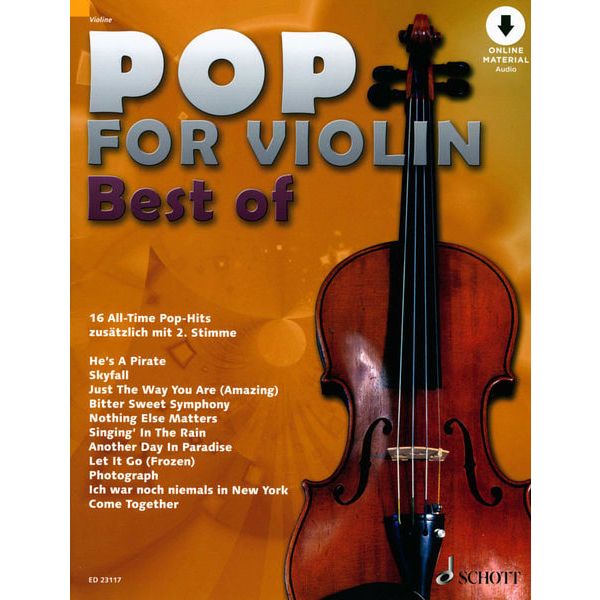 Schott Pop For Violin Best Of