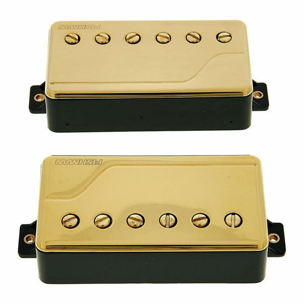 gold fishman pickups