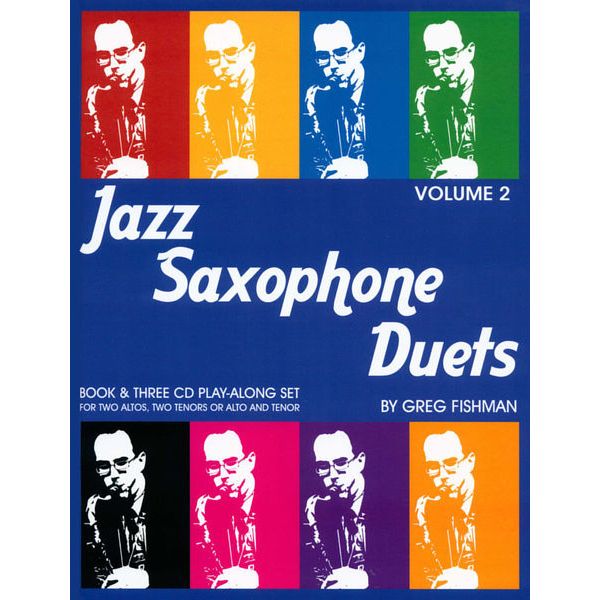 Greg Fishman Jazz Studios Jazz Saxophone Duets 2